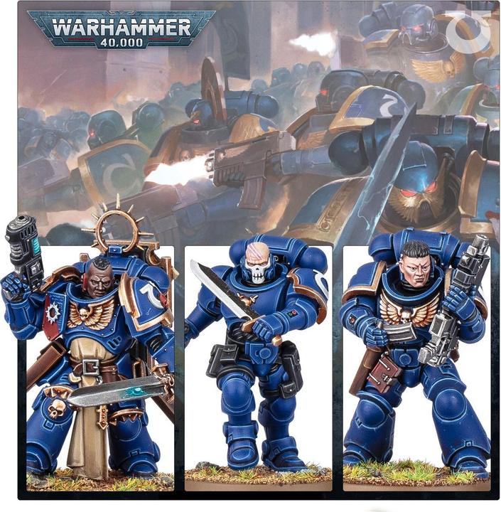 Actual product image Games Workshop Warhammer 40k - Patrouille Ultramarines (Plastic)