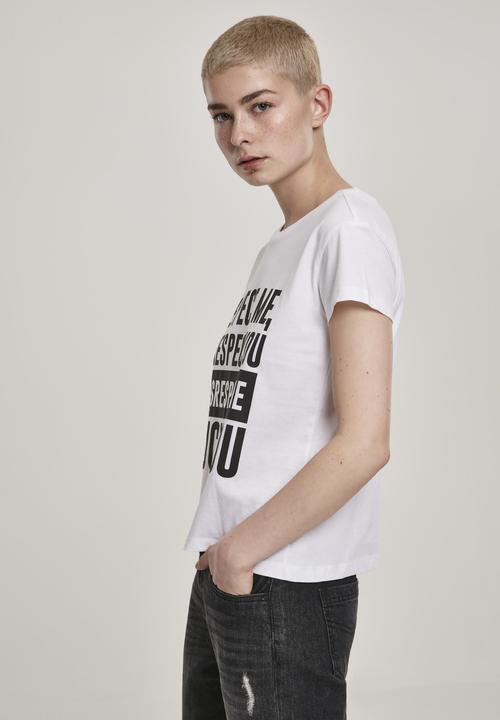 Produktbild Merchcode Ladies Respect Me Tee (XS)