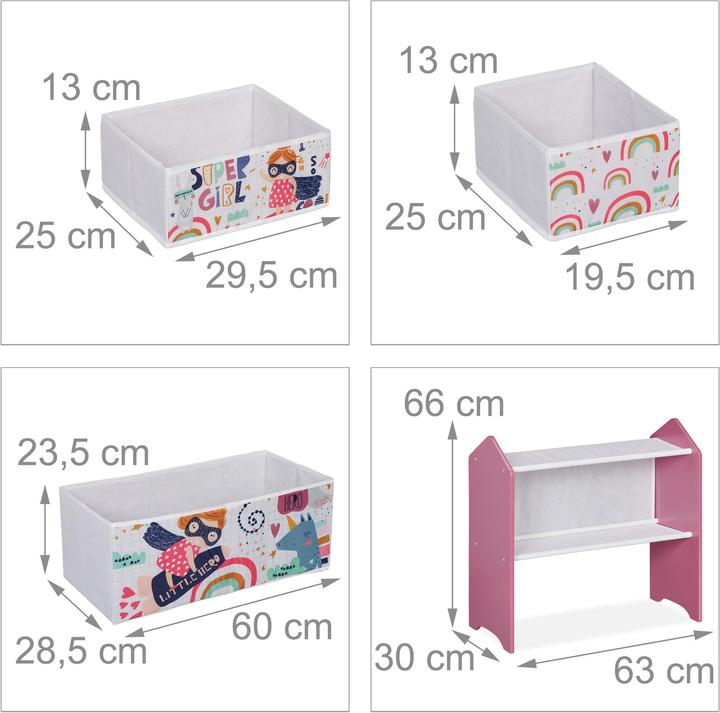 Produktbild Relaxdays Kinderregal
