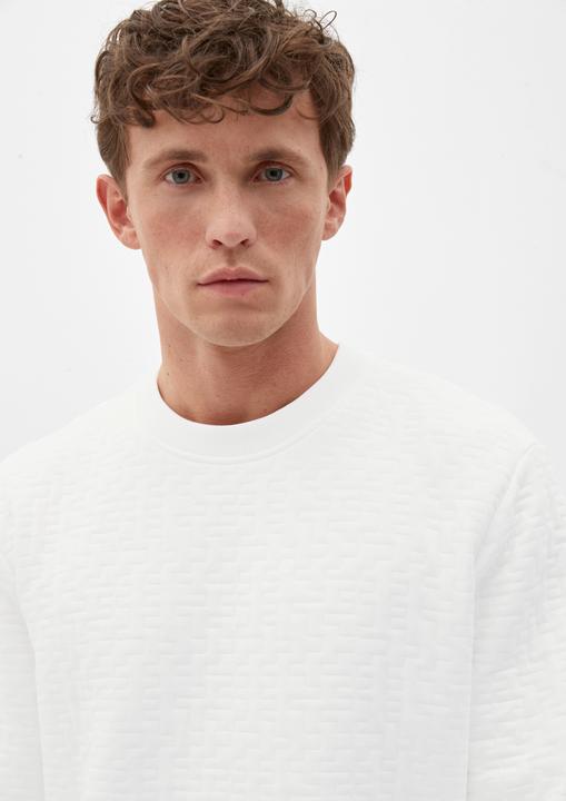 Produktbild s.Oliver Sweatshirt Sweatshirt mit Musterstruktur (L)