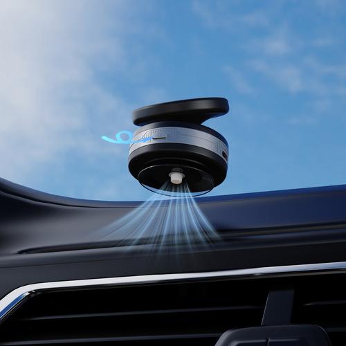 Actual product image Wozinsky WUSQ-01 Autohalterung mit Qi-Ladegerät, kompatibel mit MagSafe, Schwarz