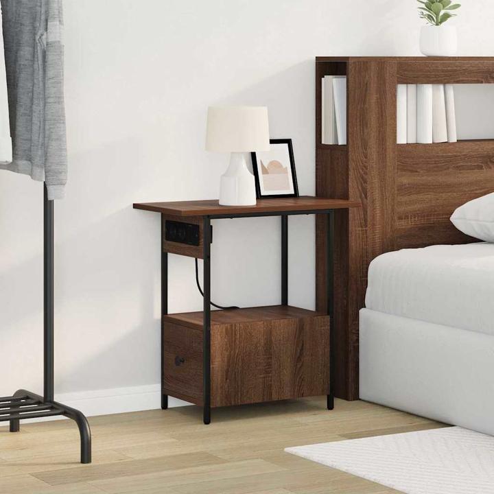 Image du produit VidaXL Table de chevet (60 x 30 x 61 cm)