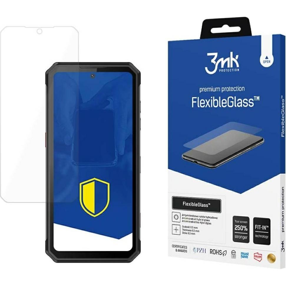 3MK FlexibleGlass Oukitel WP21 Szkło Hybrydowe (1 pz., Oukitel WP21 Ultra), Pellicola protettiva smartphone