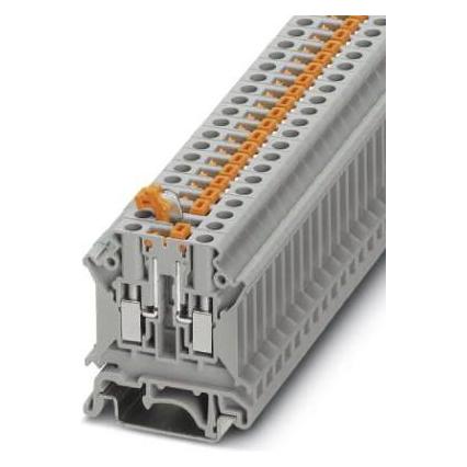 Phoenix Contact Grigio Uk 5 N-Mt 3000563 Morsetto Sezionatore A Coltello Numero Di Poli: 2 0,20 Mm² 4 Mm² 50 Pz., Cavo + Spina Elettrica,
