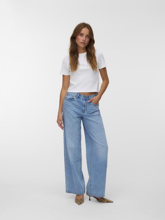 Produktbild Vero Moda VMLULLU Niedrige Taille Weiter Beinschnitt Jeans Weit geschnitten (W26/L30)