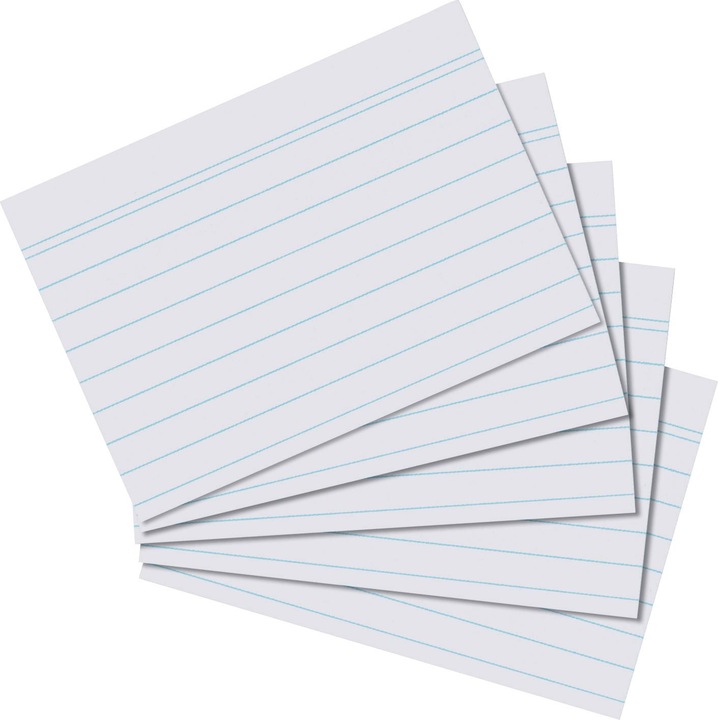 Image du produit Herlitz Fiches (A7, 180 g/m², 100 x)