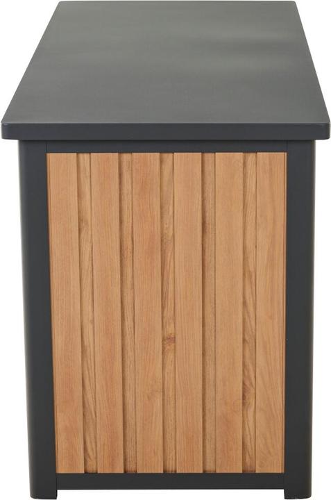Produktbild Siena Garden SABANO Kissenbox 135x59x75cm Alu, matt-anthrazit, HT woodlook