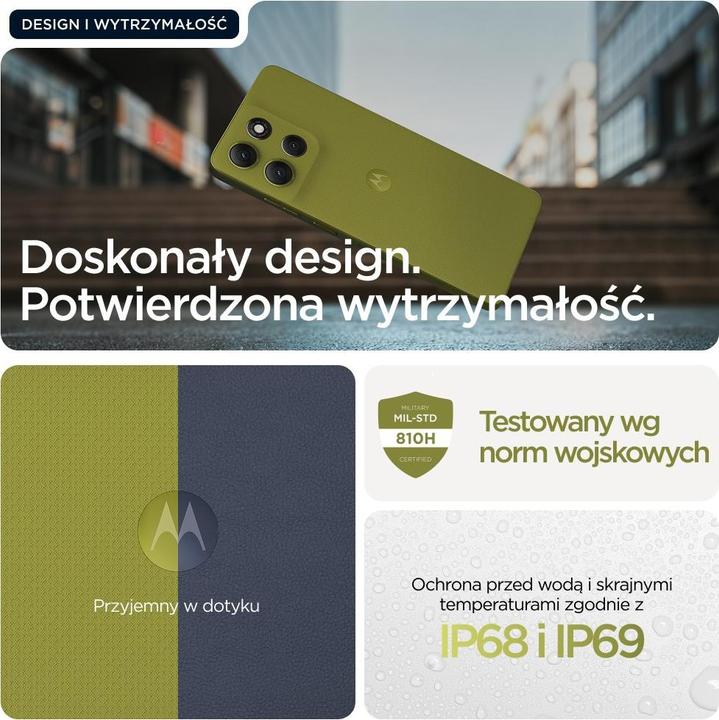 Immagine prodotto Motorola Moto G86 (256 GB, Cipresso d'oro, 6.67", SIM + eSIM, 5G)