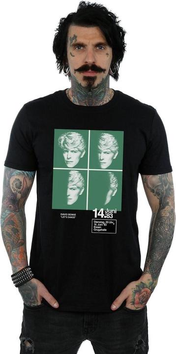 Produktbild David Bowie 1983 Concert Poster TShirt (4XL)