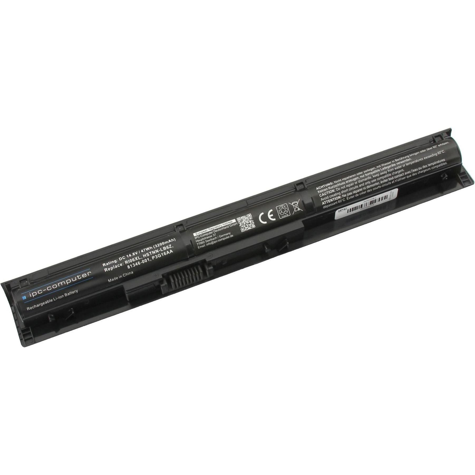 IPC 81346-001 (4 Zellen, 3200 mAh), Notebook Akku