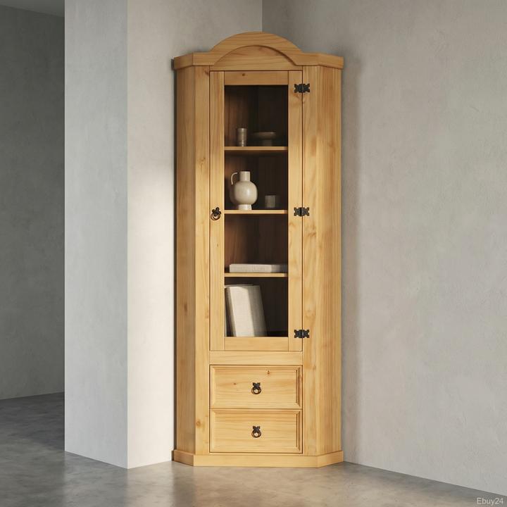 Produktbild Ebuy24 Eckschrank New Mexico (57 x 51 x 200 cm)