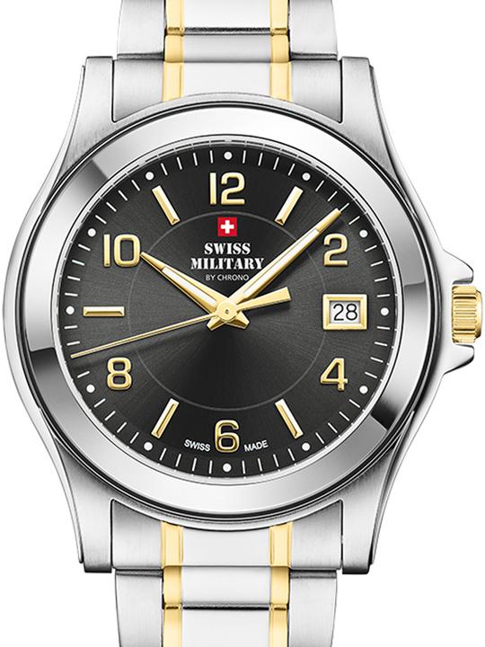 Actual product image Swiss Military Quartz (Analogue wristwatch, 39 mm)