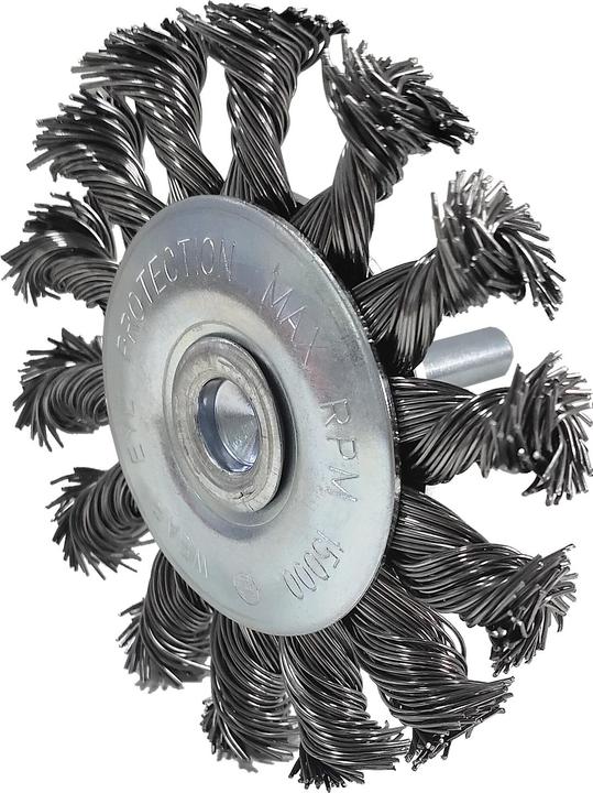 Produktbild KS Tools Stahldrahtrundbürste 0,5mm, Ø 75mm
