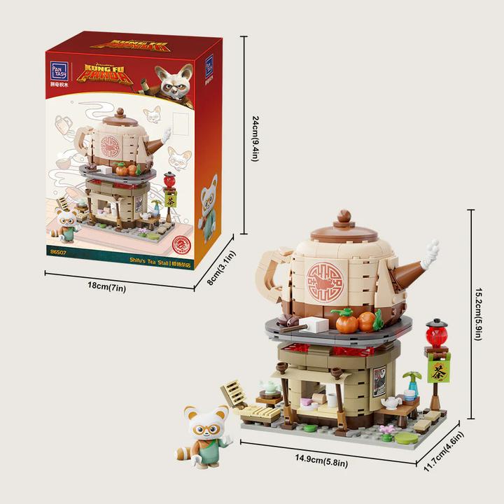 Produktbild Pantasy Kung Fu Panda™ Mini Street View- Shifu's Tea Stall