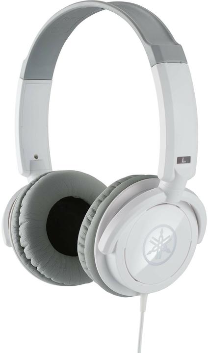 Produktbild Yamaha On-Ear-Kopfhörer HPH-100WH Weiss (keine Geräuschunterdrückung, Kabelgebunden)