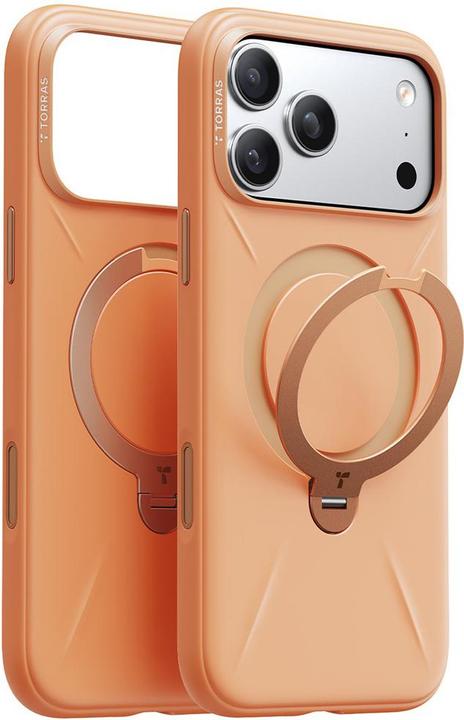 Immagine prodotto Torras - QPRO Silicone Series - iPhone 17 Pro - Orange (Apple iPhone 17 Pro)