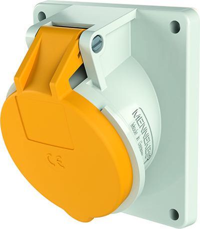 Produktbild Mennekes MEN 1733 32A3p 4H110V Anbaudose TwinCONTACT IP44