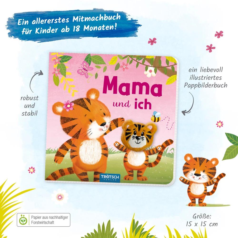 Thumbnail - Trötsch Fingerpuppenbuch Mama und ich