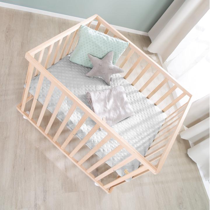 Actual product image Roba Playpen 100x75 Style grey (73 cm, 98.50 cm)