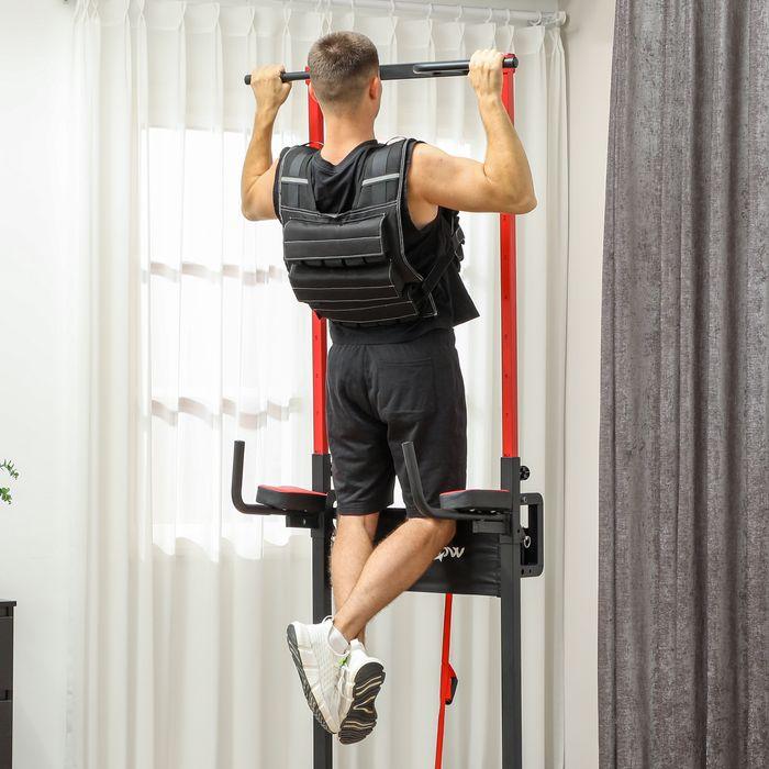 Actual product image Swisshandel24 verstellbare Gewichtsweste 15kg mit Reflektierenden Streifen, Trainingsweste