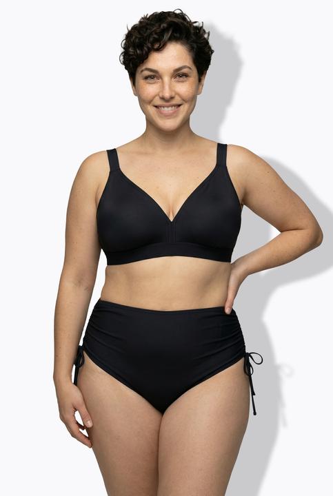 Produktbild Ulla Popken Bikini-Top, ohne Softcups, Komplettfutter, recycelt (48)