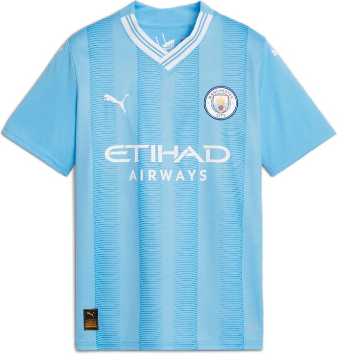 Actual product image Puma MCFC Home Jersey Replica Jr (128)