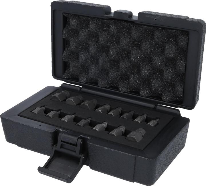 Actual product image KS Tools Spiral screw and bolt extractor set, 15 pcs.