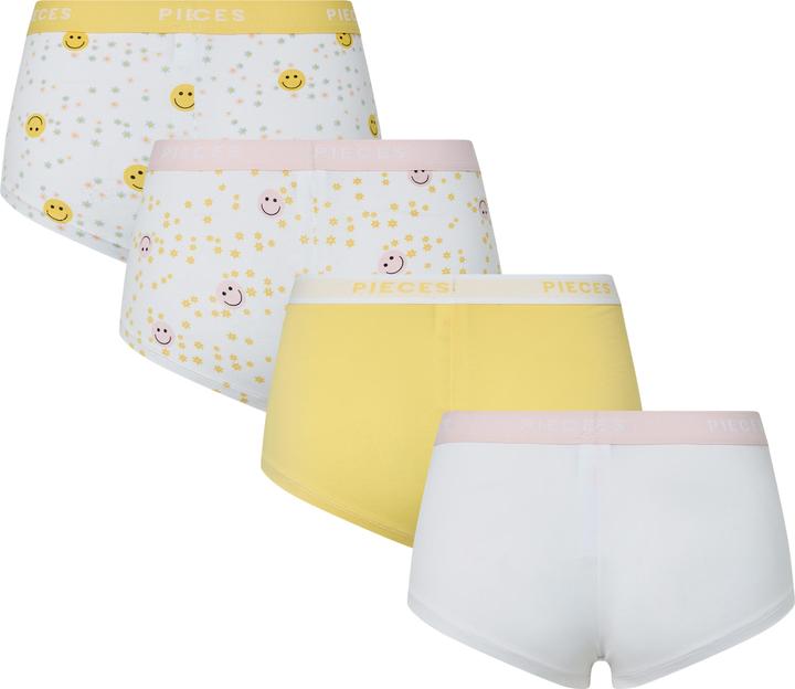 Immagine prodotto Pieces PCLOGO 4er-Pack Boxershorts (XS, confezione da 4)