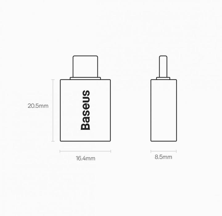Produktbild Baseus USB Typ A – USB C (USB 3.2 Gen 1)