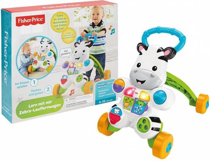 Produktbild Fisher-Price Lern mit mir - Zebra Lauflernwagen