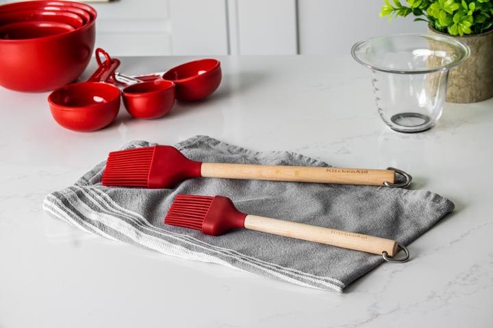 Productafbeelding KitchenAid Rijgborstel met Siliconenkop