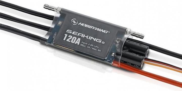 Actual product image Hobbywing Seaking Pro 120A BEC 4A 2-6s