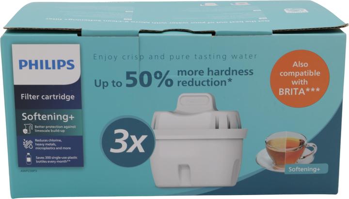 Produktbild Philips AWP230P3/31 Wasserfilterkartuschen Softening+ 3-pack (3x)