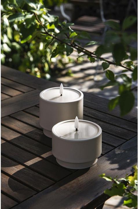 Produktbild STT Ambiente Candle Set beige (2 x)