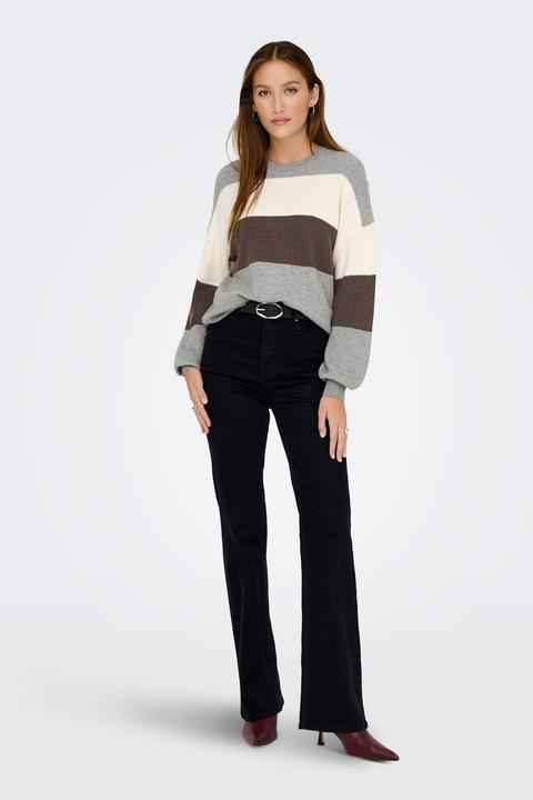Produktbild Only Onlatia L/S Stripe Pullover Knt Noos (XS)