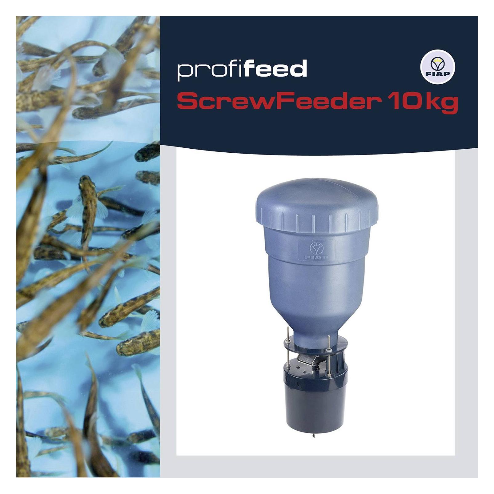 Fiap Distributeur de nourriture 10 kg (Alimentation automatique Digital), Équipement technique pour aquarium