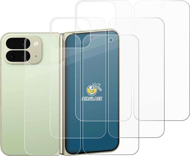 Produktbild BROTECT Schutzglas für Google Pixel 10 Pro Fold (Display+Rückseite) Schutzfolie Displayschutz Display S (6 Stück, Google Pixel 10 Pro Fold)