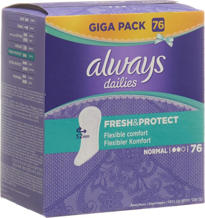 Produktbild Always Dailies Fresh&Protect (76 x)