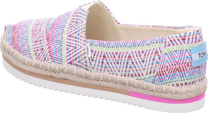 Produktbild Toms W's AlpargataPlatformRopePrint (37)