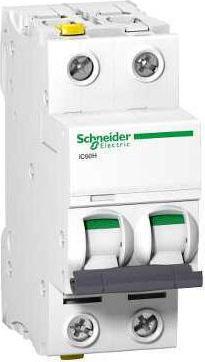 Produktbild Schneider Electric Acti9 iC60H MCB 2 Pole 10A Curve C