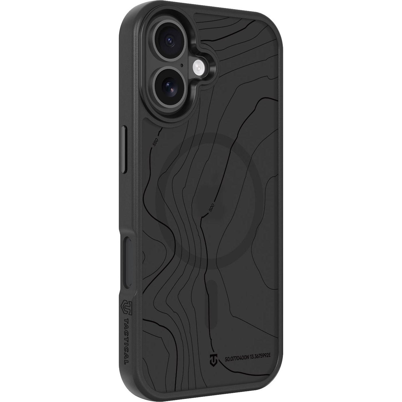 Tactical MagForce Hyperstealth Sika Cover für iPhone 16 Asphalt (Apple iPhone 16), Cover smartphone, Grigio
