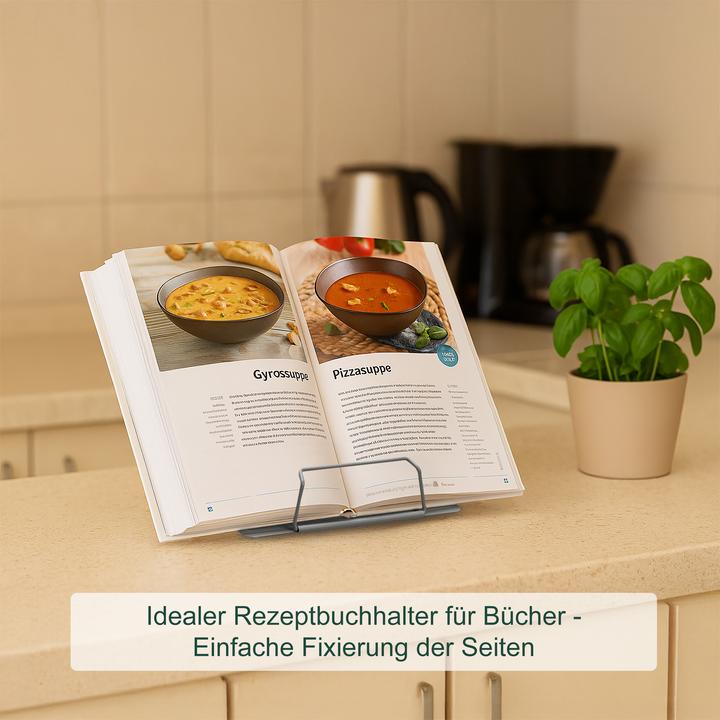 Produktbild Relaxdays 2x Buchständer (16.50 x 21 x 18 cm)