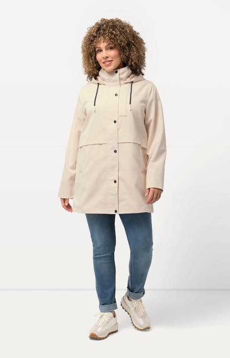 Immagine prodotto Ulla Popken Parka HYPRAR idrorepellente con cappuccio e collo alto (46, 48)