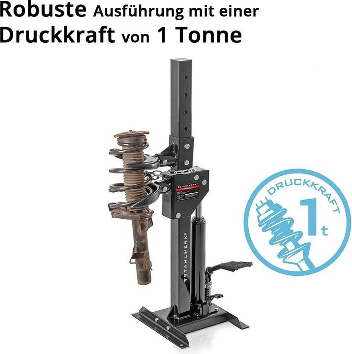 Actual product image Stahlwerk Hydraulic spring compressor HSC-820 ST with 1 tonne clamping force