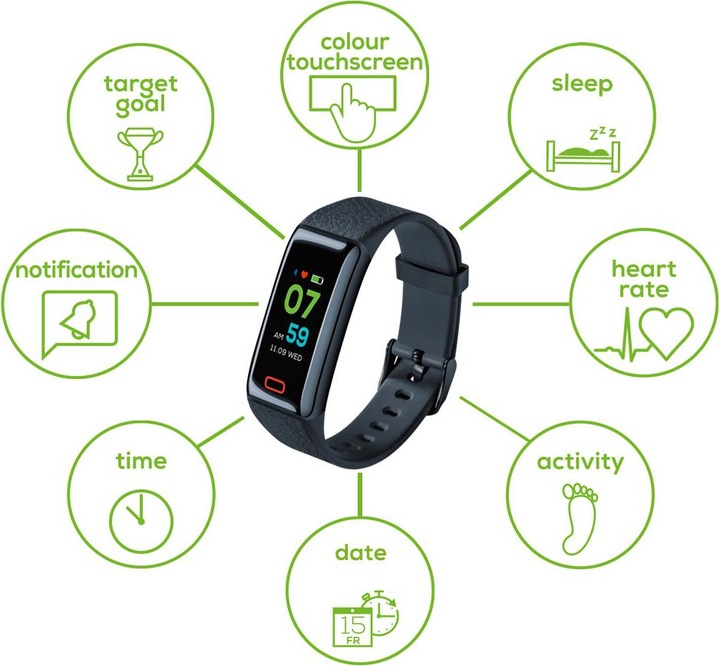 Produktbild Beurer AS 98 Pulse & Heartbeat Sensor Activity Tracker
