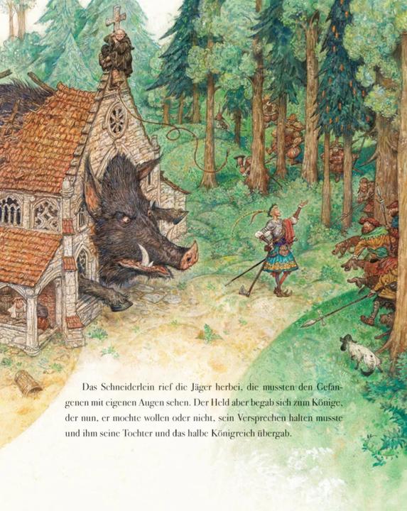 Produktbild Das tapfere Schneiderlein (Deutsch, Anton Lomaev, Brüder Grimm, Jacob Grimm, 2016)