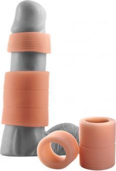 Immagine prodotto Pipedream Silikon-Penisringe /- Hüllen-Set