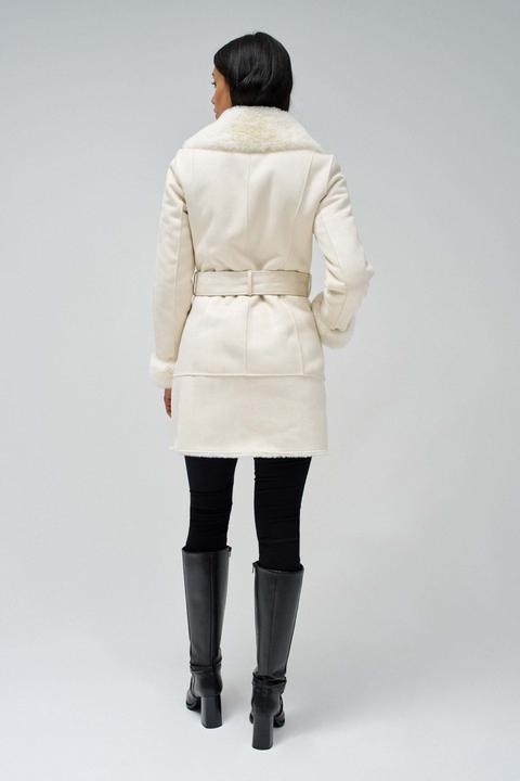 Immagine prodotto Salsa Jeans Wintermantel Long Shearling Coat