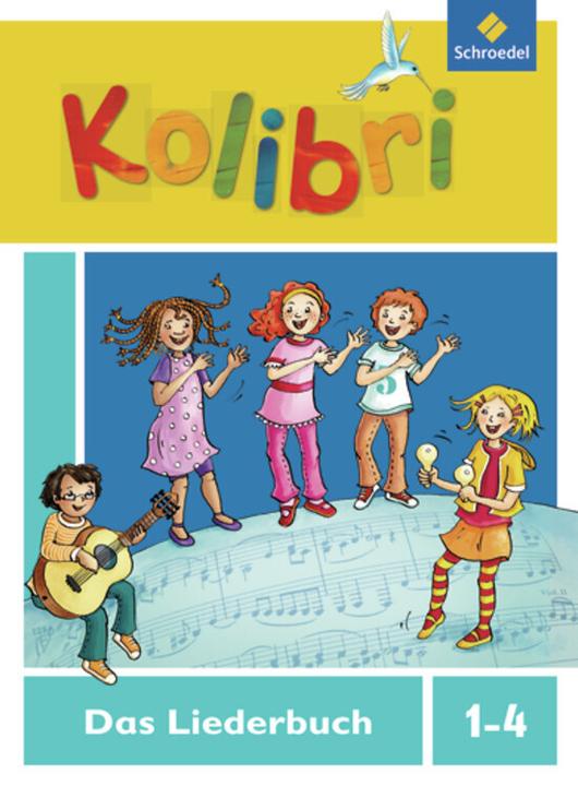 Produktbild Kolibri 1-4. Das Liederbuch (Deutsch, Andreas Rubisch, Bettina Küntzel, Bettina Wallroth, Christine Sommer, Frigga Schnelle, Pit Budde, Reinhard Ansohn, Ulrike Meyerholz, 2013)