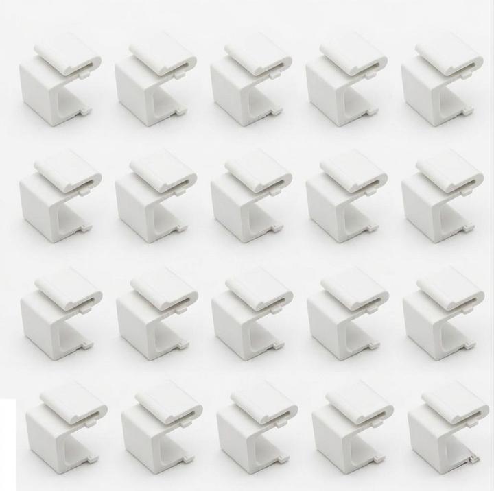 Produktbild Soixx 20x Keystone Modul Blindabdeckung Abdeckung Datenbuchse Netzwerk Weiss (Keystone Modul)